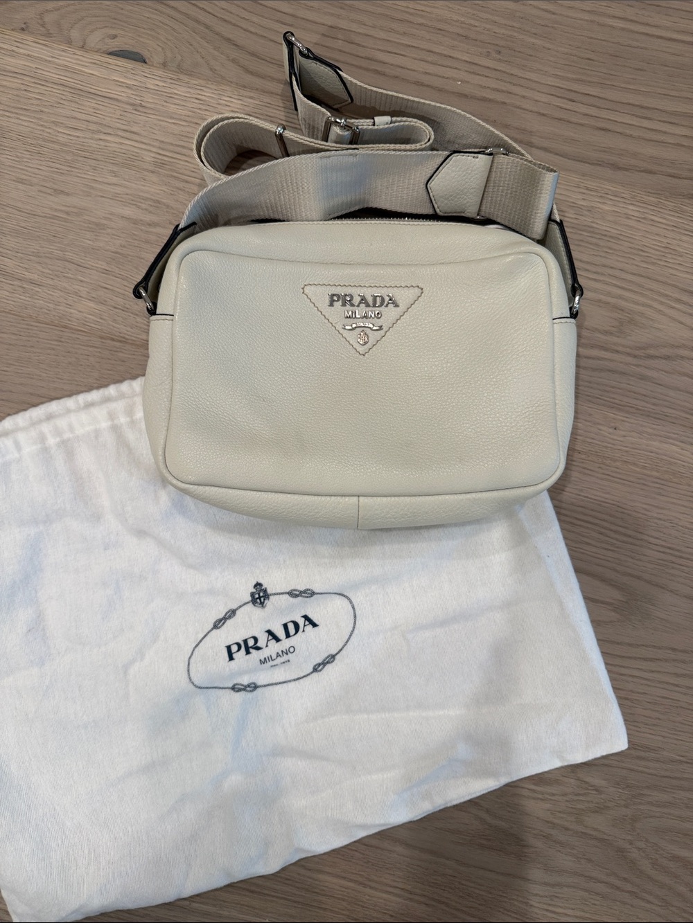 Prada Leather Shoulder Bag - Picture 9 of 13
